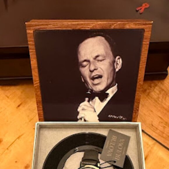 BULOVA 97B203 FRANK SINATRA COLLECTION AEROJET AUTOMATIC WATCH - Picture 3 of 14